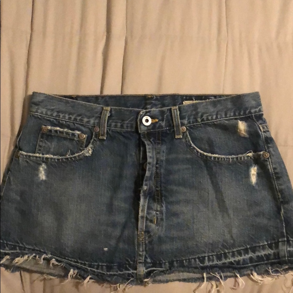 Chip & pepper denim mini skirt sz 29